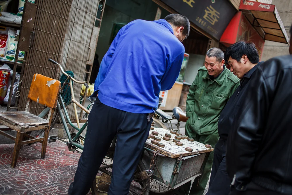 Street Photography in Xian, China - Photo No. 2045 by Przemek Wozny