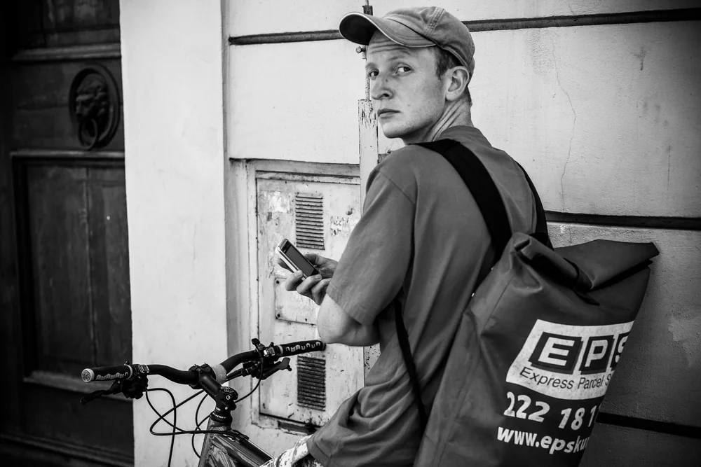Street Photography in Prague, Czech Republic - Photo No. 0132 by Przemek Wozny