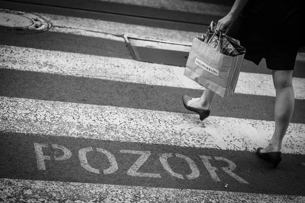 Street Photography in Prague, Czech Republic - Photo No. 0419 by Przemek Wozny