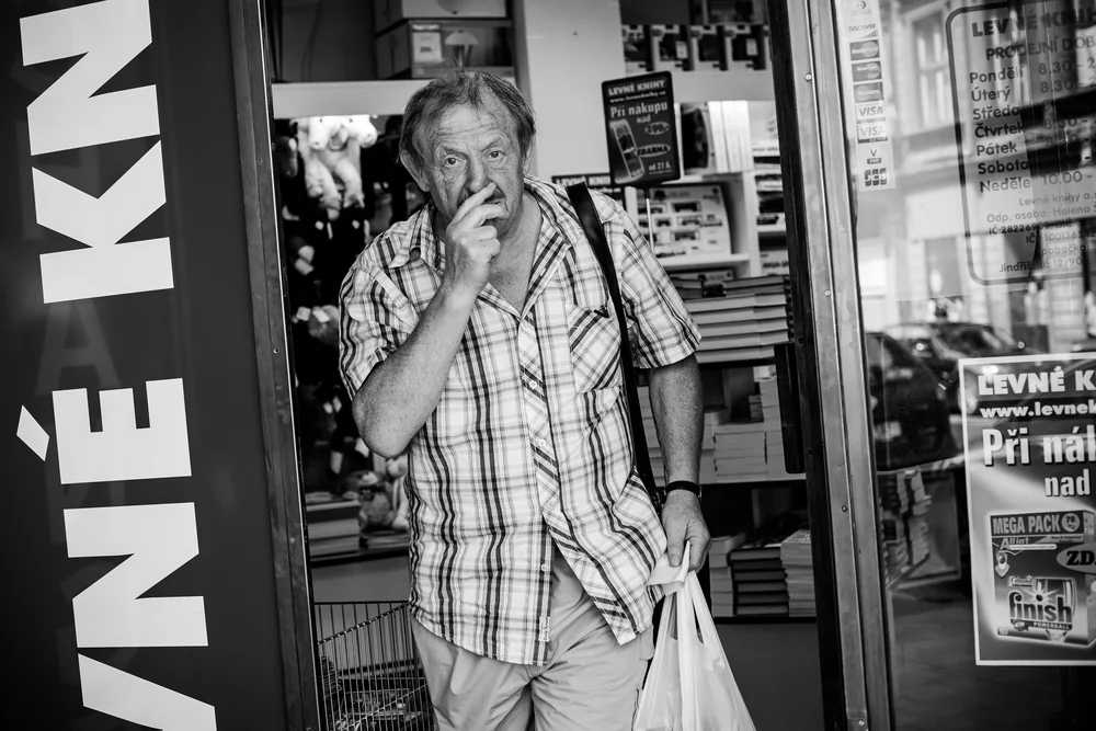 Street Photography in Prague, Czech Republic - Photo No. 0587 by Przemek Wozny