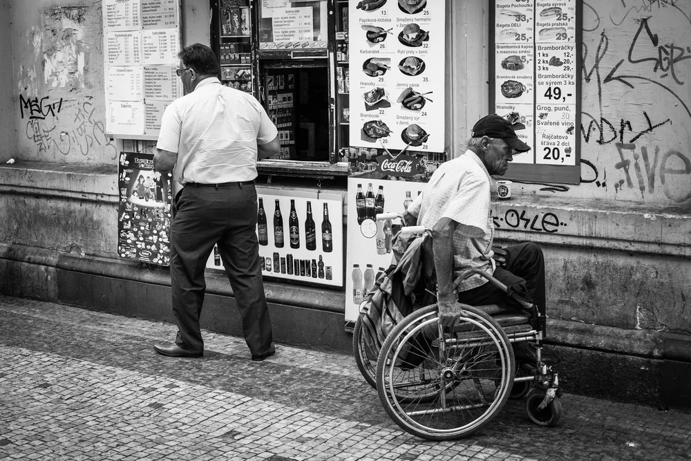 Street Photography in Prague, Czech Republic - Photo No. 0615 by Przemek Wozny
