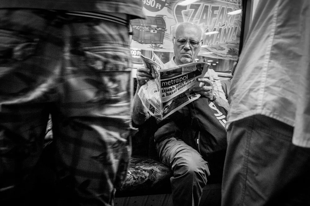 Street Photography in Budapest, Hungary - Photo No. 1641 by Przemek Wozny