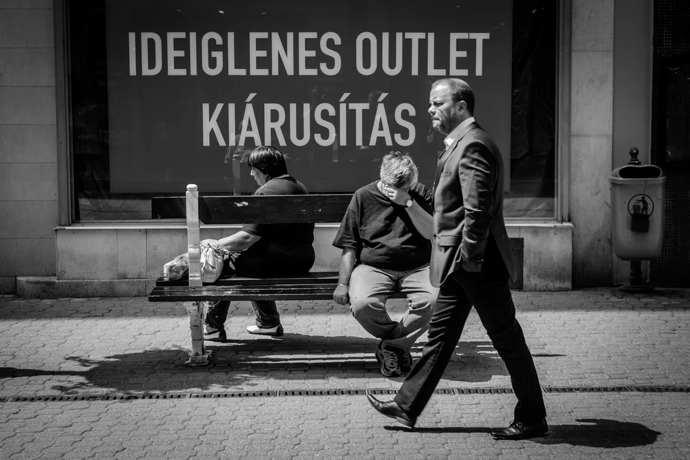 Street Photography in Budapest, Hungary - Photo No. 5171 by Przemek Wozny