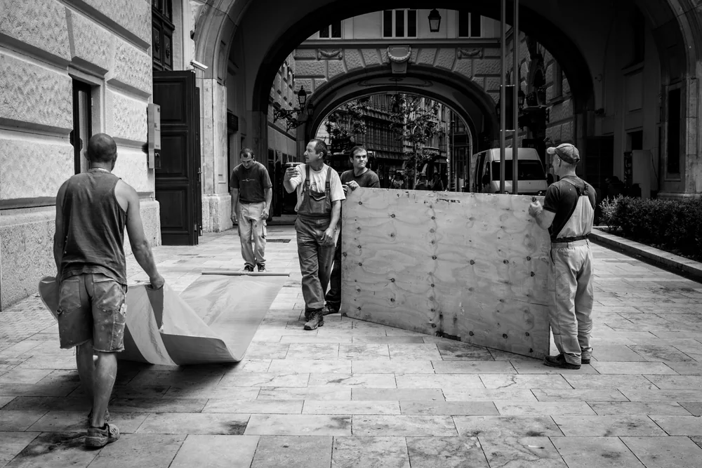 Street Photography in Budapest, Hungary - Photo No. 5706 by Przemek Wozny