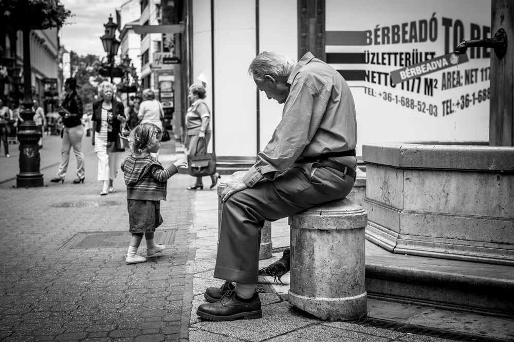 Street Photography in Budapest, Hungary - Photo No. 5713 by Przemek Wozny