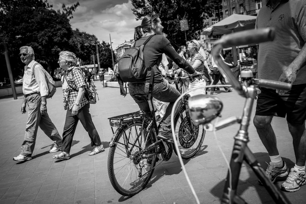 Street Photography in Budapest, Hungary - Photo No. 5972 by Przemek Wozny
