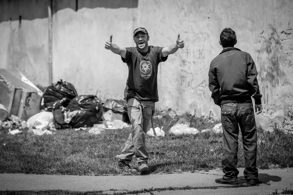 Street Photography in Gyor, Hungary - Photo No. 6352 by Przemek Wozny