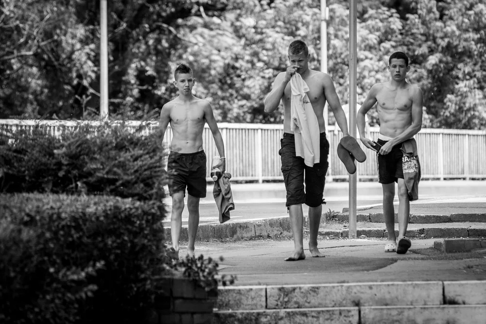Street Photography in Gyor, Hungary - Photo No. 6391 by Przemek Wozny