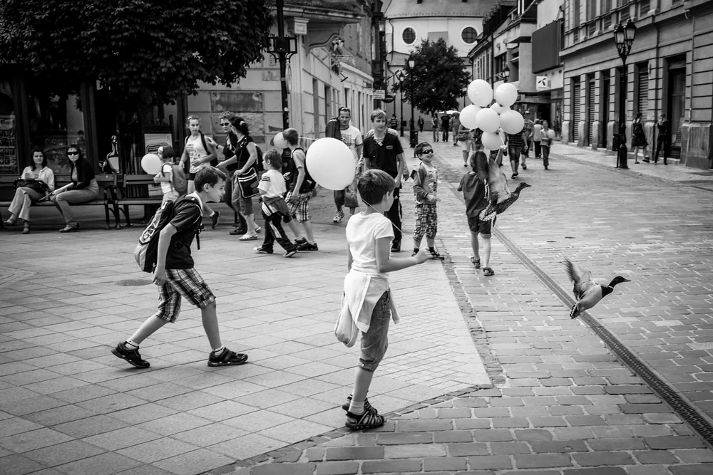 Street Photography in Gyor, Hungary - Photo No. 6439 by Przemek Wozny