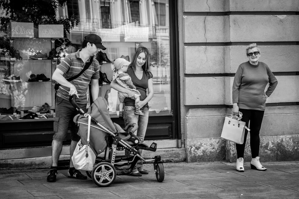 Street Photography in Gyor, Hungary - Photo No. 6536 by Przemek Wozny