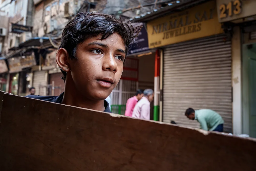 Street photography in Newdelhi, India