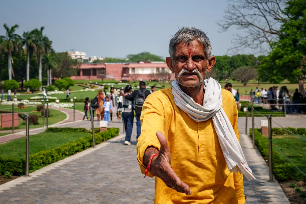 Street Photography in New Delhi, India - Photo No. 5071 by Przemek Wozny