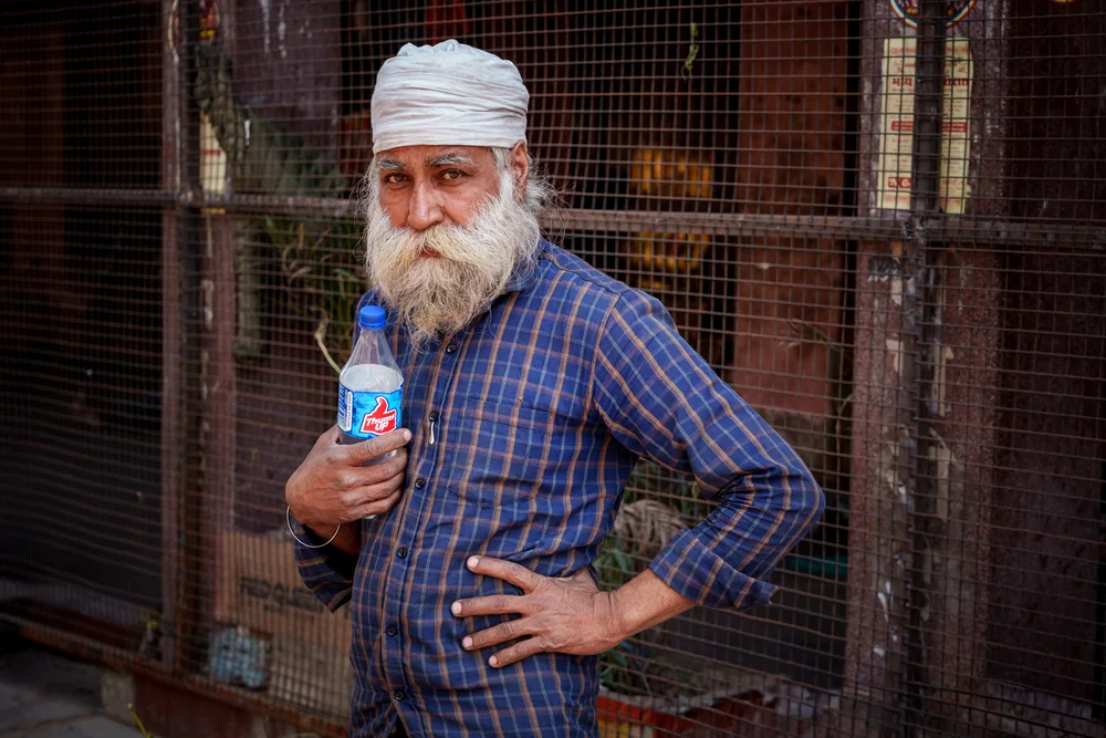 Street photography in Newdelhi, India