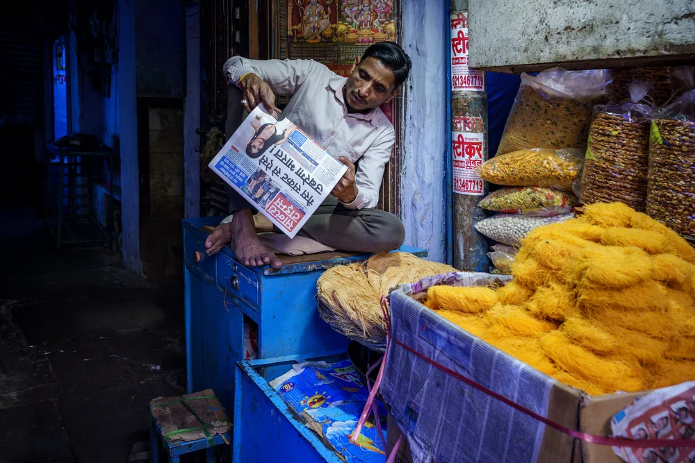 Street Photography in New Delhi, India - Photo No. 5607 by Przemek Wozny