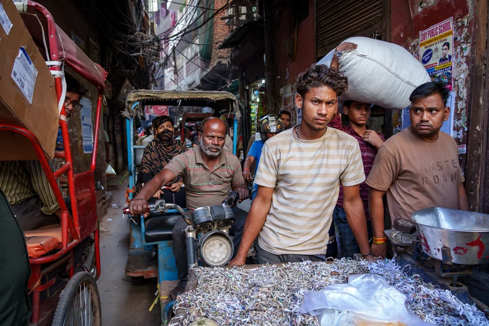 Street photography in Newdelhi, India