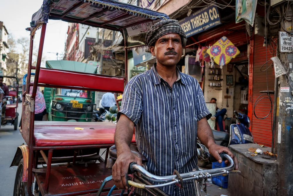 Street photography in Newdelhi, India