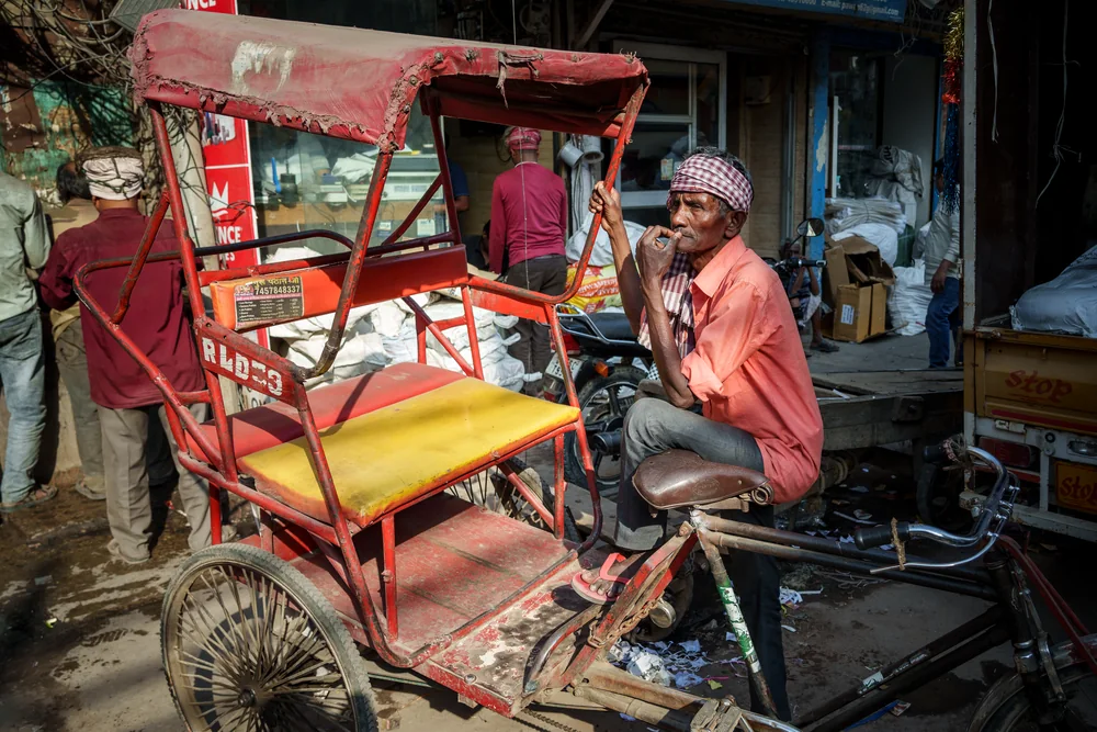 Street Photography in New Delhi, India - Photo No. 5820 by Przemek Wozny