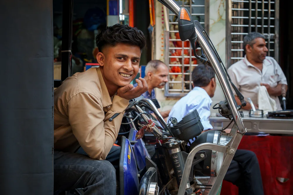 Street photography in Newdelhi, India