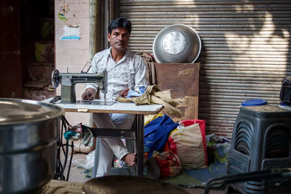 Street Photography in New Delhi, India - Photo No. 5863 by Przemek Wozny