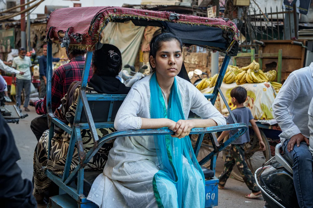 Street photography in Newdelhi, India