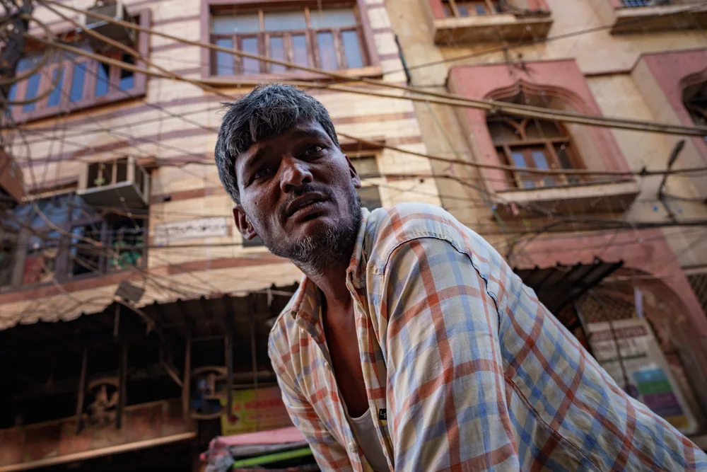 Street Photography in New Delhi, India - Photo No. 5992 by Przemek Wozny