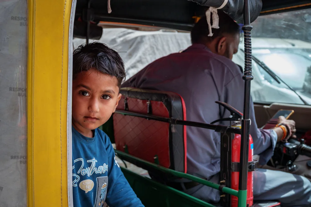 Street photography in Newdelhi, India