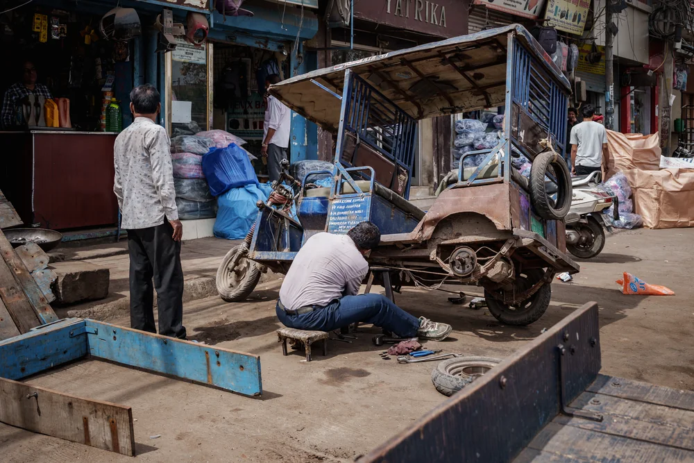 Street Photography in New Delhi, India - Photo No. 6475 by Przemek Wozny