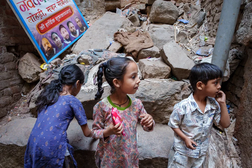 Street Photography in New Delhi, India - Photo No. 6586 by Przemek Wozny