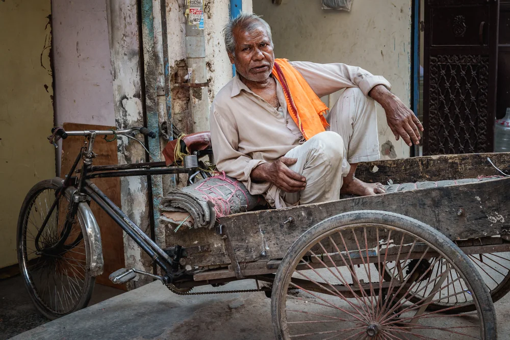 Street Photography in New Delhi, India - Photo No. 6606 by Przemek Wozny