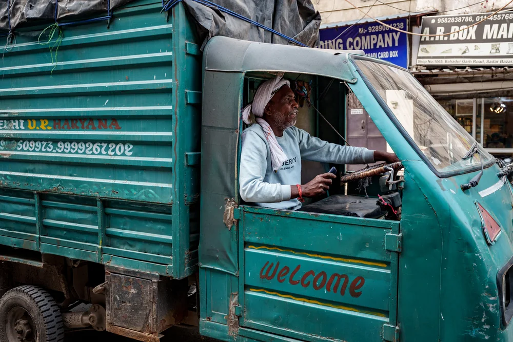 Street Photography in New Delhi, India - Photo No. 7422 by Przemek Wozny