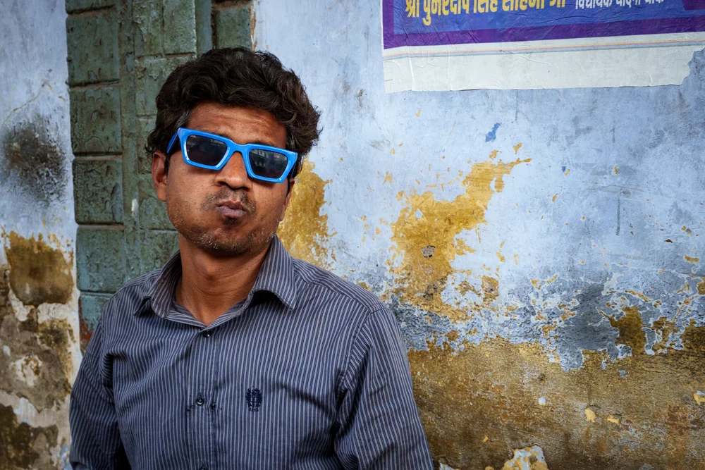 Street photography in Newdelhi, India