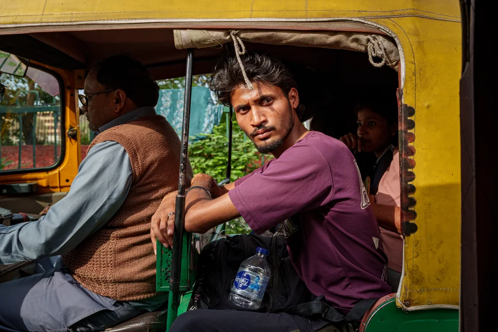 Street photography in Newdelhi, India