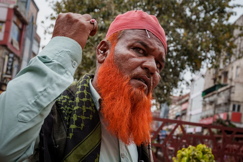 Street photography in Newdelhi, India