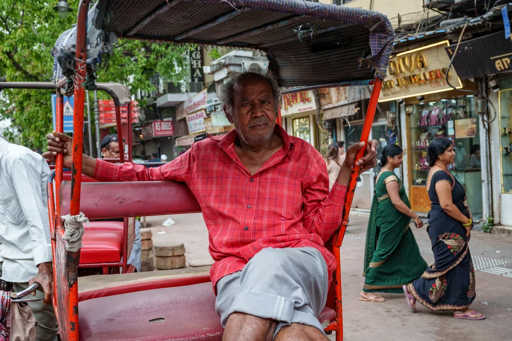 Street Photography in New Delhi, India - Photo No. 8624 by Przemek Wozny