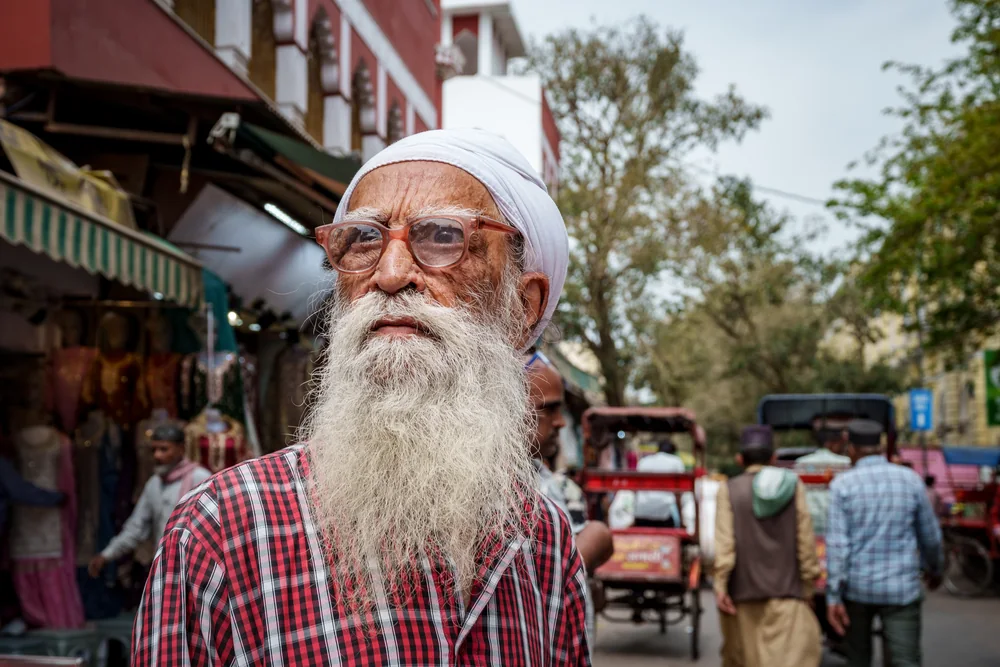 Street photography in Newdelhi, India