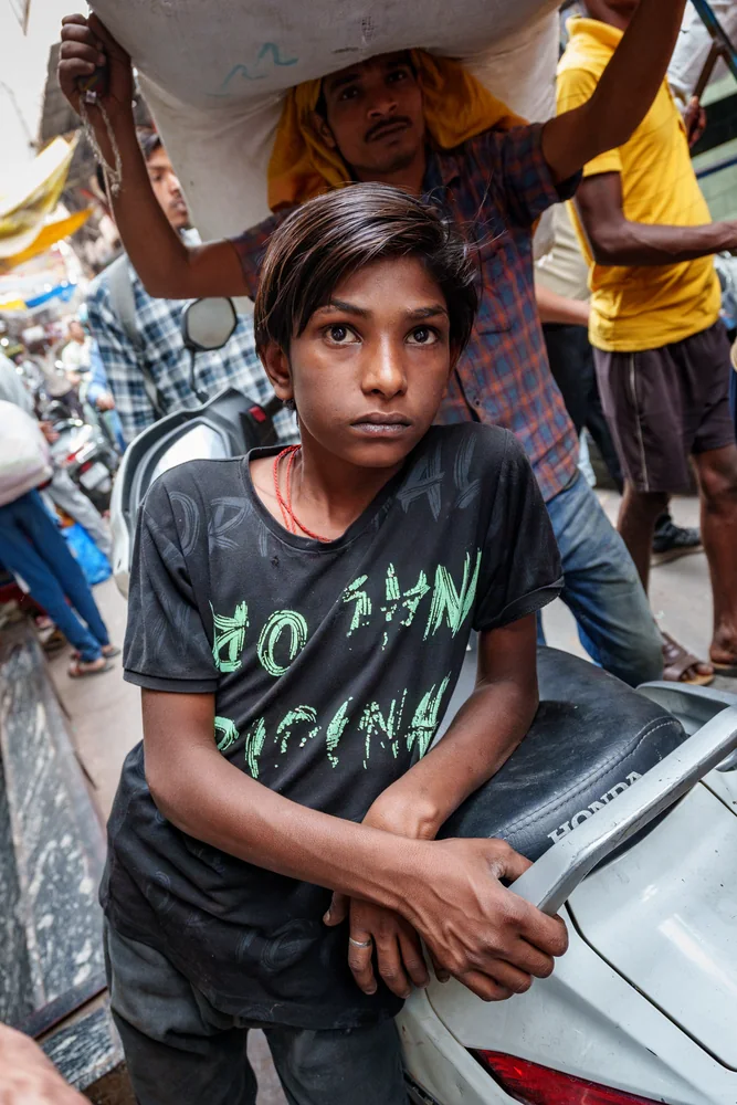 Street Photography in New Delhi, India - Photo No. 8995 by Przemek Wozny