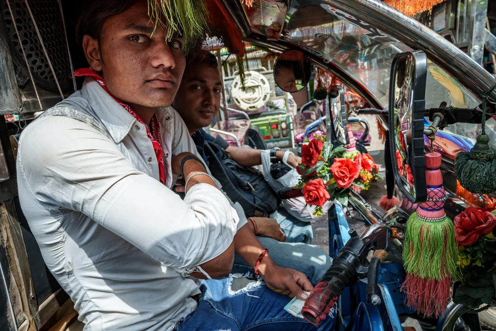 Street Photography in New Delhi, India - Photo No. 9255 by Przemek Wozny