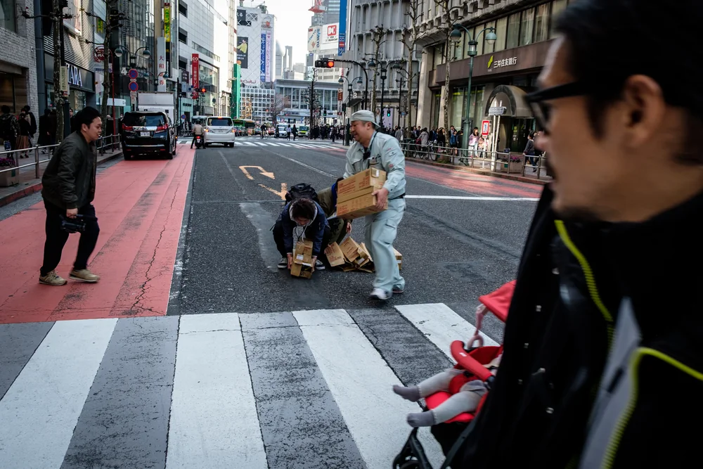 Street Photography in Tokyo, Japan - Photo No. 2278 by Przemek Wozny