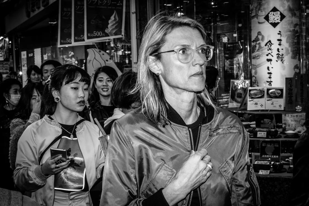 Street Photography in Tokyo, Japan - Photo No. 3100 by Przemek Wozny