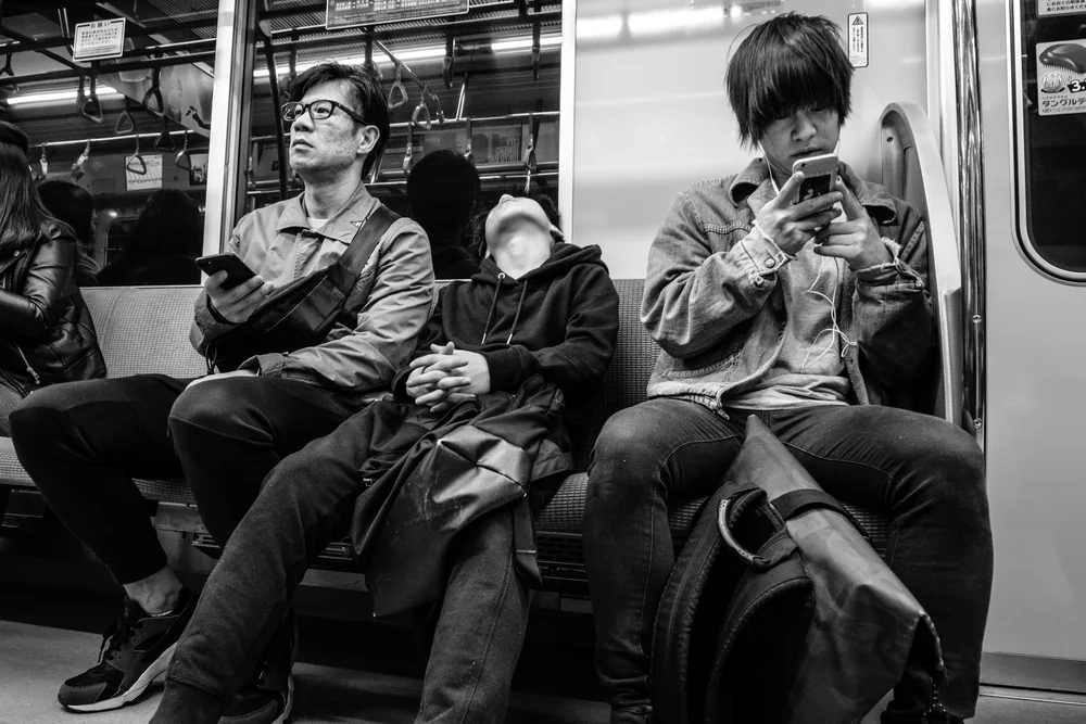 Street Photography in Tokyo, Japan - Photo No. 3898 by Przemek Wozny