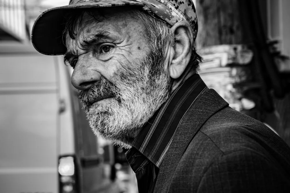 Street Photography in Pristina, Kosovo - Photo No. 0235 by Przemek Wozny
