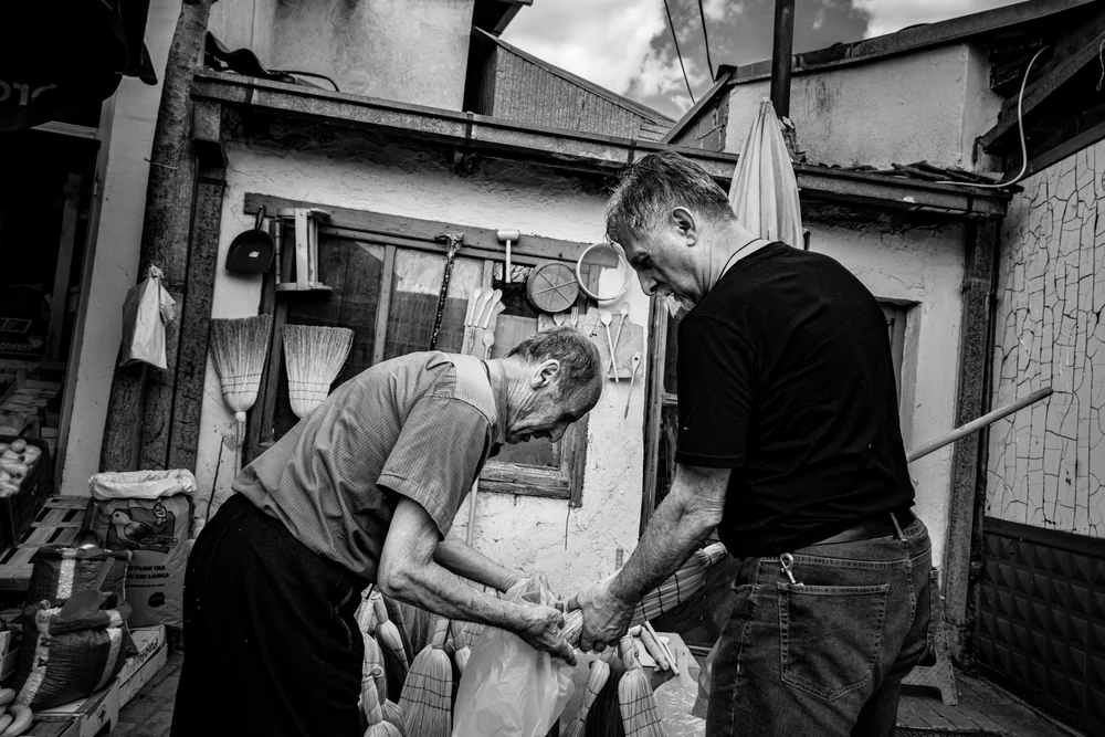 Street Photography in Pristina, Kosovo - Photo No. 0387 by Przemek Wozny