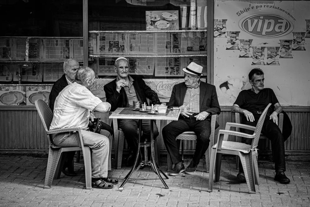 Street Photography in Pristina, Kosovo - Photo No. 0612 by Przemek Wozny