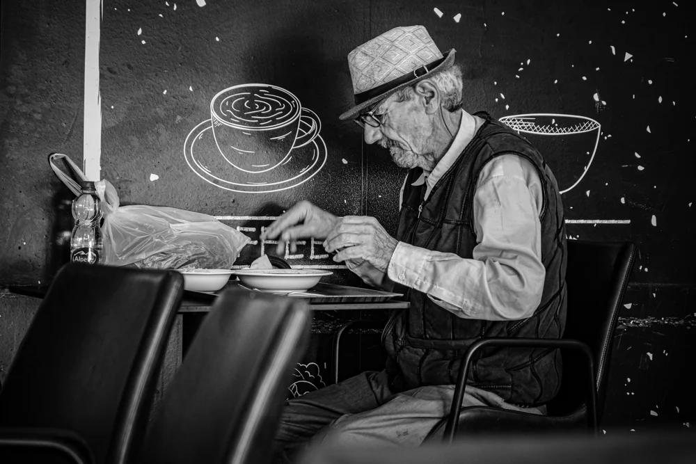 Street Photography in Pristina, Kosovo - Photo No. 2118 by Przemek Wozny