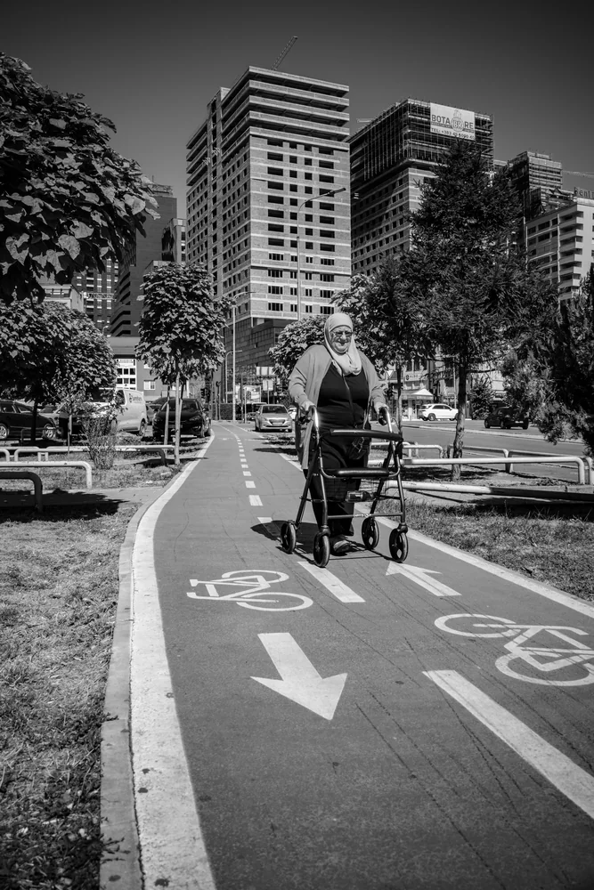 Street Photography in Pristina, Kosovo - Photo No. 2639 by Przemek Wozny