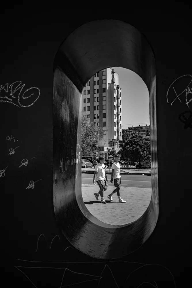 Street Photography in Pristina, Kosovo - Photo No. 2767 by Przemek Wozny