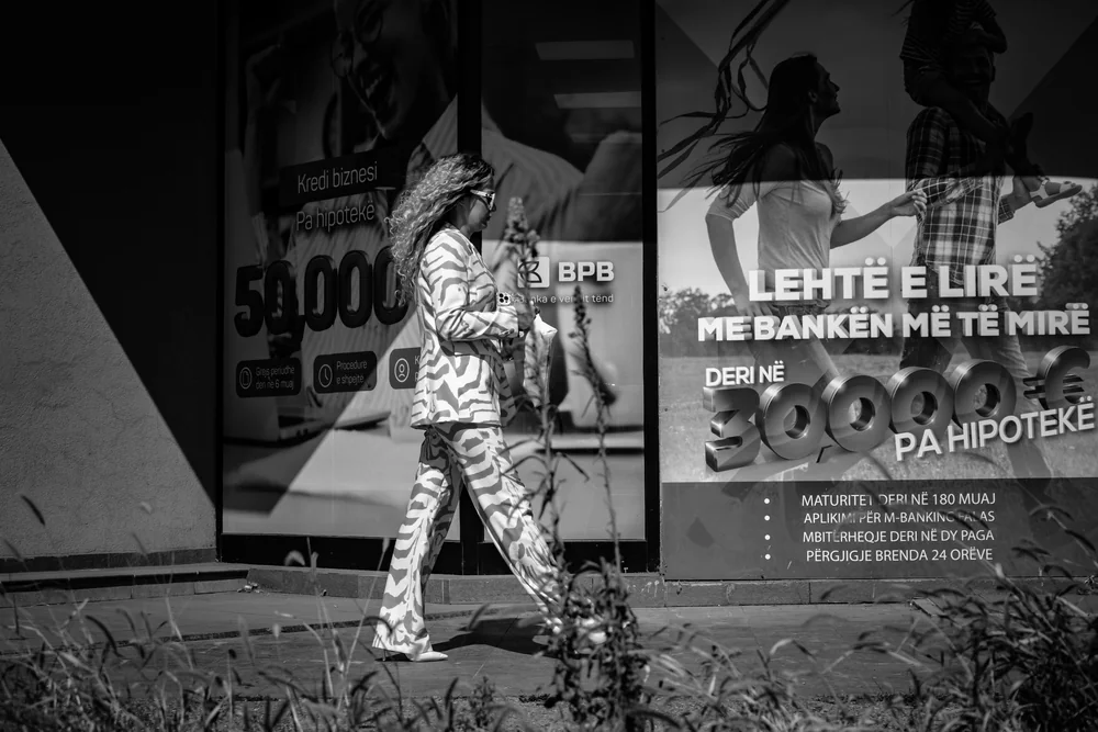 Street Photography in Pristina, Kosovo - Photo No. 3169 by Przemek Wozny