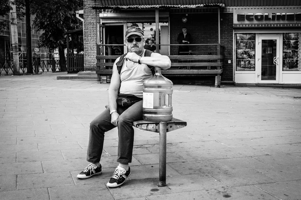 Street Photography in Vilnius, Lithuania - Photo No. 7428 by Przemek Wozny
