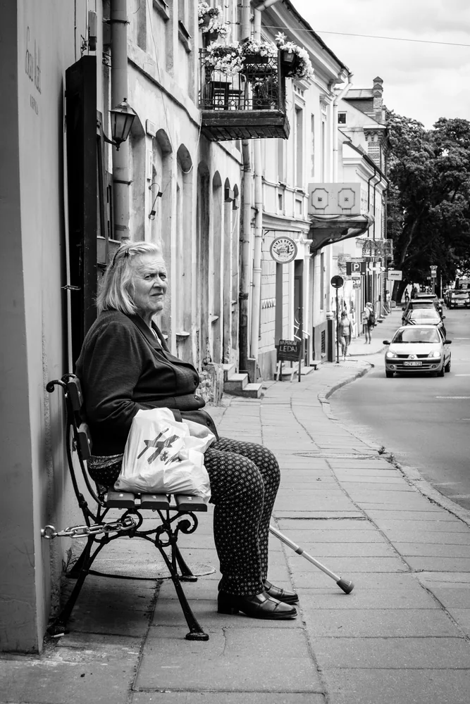 Street Photography in Vilnius, Lithuania - Photo No. 7550 by Przemek Wozny