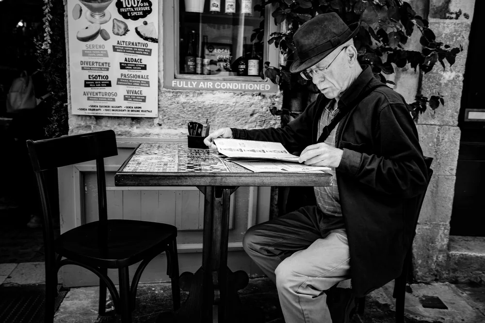 Street Photography in Valletta, Malta - Photo No. 2054 by Przemek Wozny